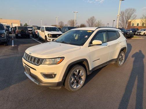White Clearcoat 2021 Jeep Compass Limited