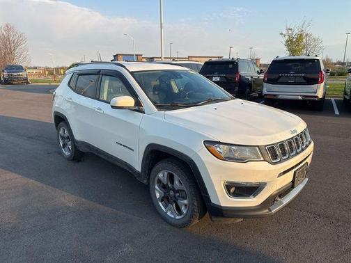 White Clearcoat 2021 Jeep Compass Limited