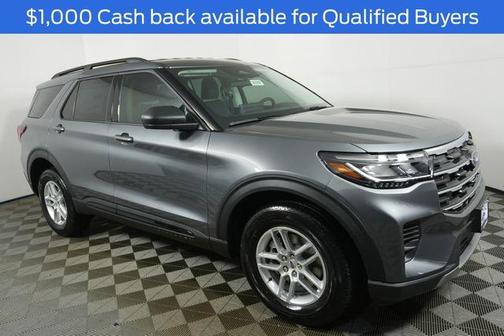 Carbonized Gray Metallic 2026 Ford Explorer Active