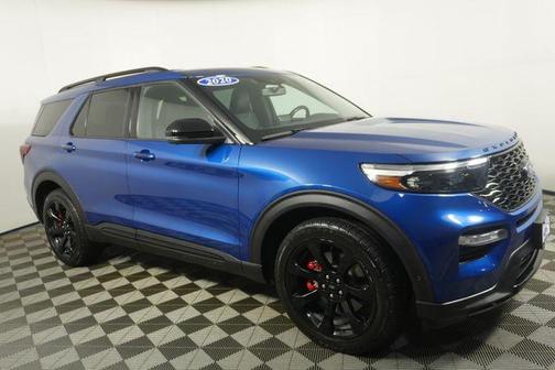Atlas Blue Metallic 2020 Ford Explorer ST