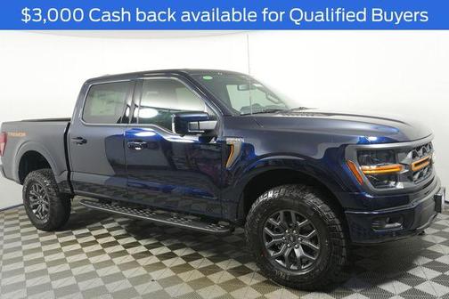 Antimatter Blue Metallic 2026 Ford F-150 Tremor