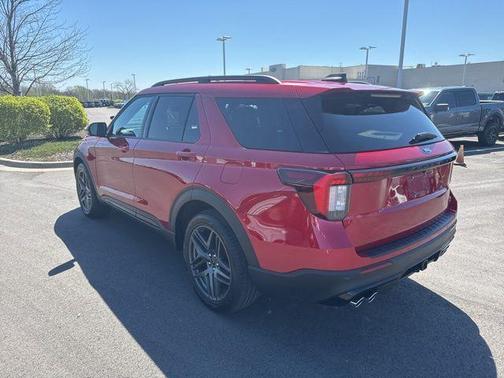 Rapid Red Metallic Tinted Clearcoat 2025 Ford Explorer ST