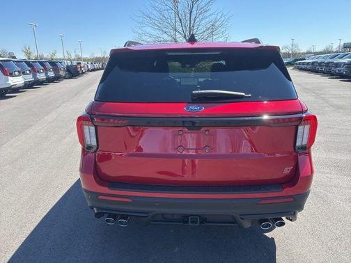 Rapid Red Metallic Tinted Clearcoat 2025 Ford Explorer ST