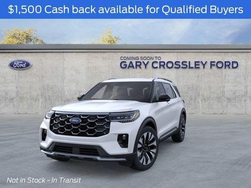 Star White 2026 Ford Explorer Platinum