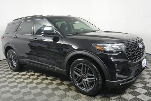 Agate Black Metallic 2026 Ford Explorer ST-Line