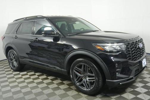 Agate Black Metallic 2026 Ford Explorer ST-Line