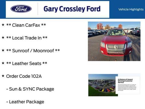 2010 Mercury Mariner Base