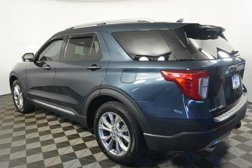 Blue Metallic 2023 Ford Explorer Limited
