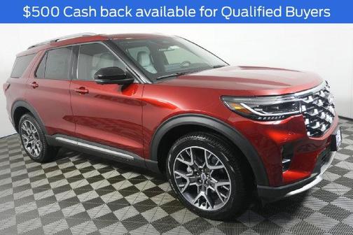 Ruby Red Metallic 2027 Ford Explorer Platinum
