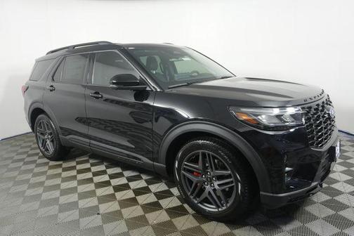 Agate Black Metallic 2026 Ford Explorer ST