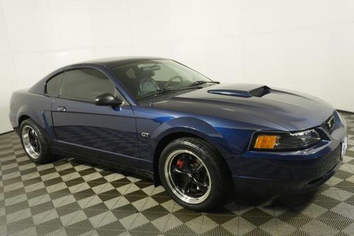 True Blue Clearcoat Metallic 2001 Ford Mustang GT
