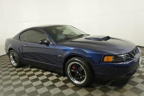 True Blue Clearcoat Metallic 2001 Ford Mustang GT