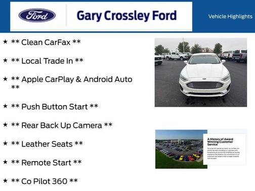 2020 Ford Fusion SEL