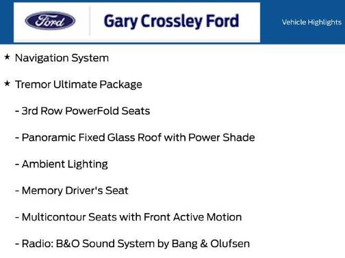 Agate Black Metallic 2026 Ford Explorer Tremor