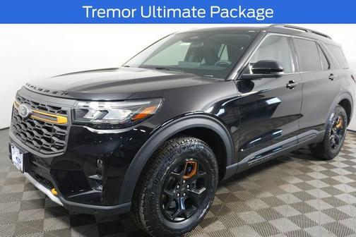Agate Black Metallic 2026 Ford Explorer Tremor