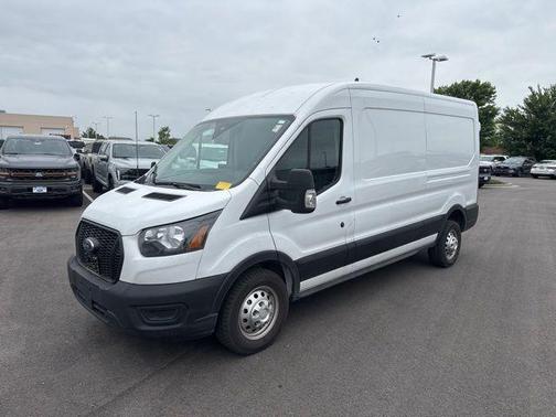 Oxford White 2025 Ford Transit-250 148 WB Medium Roof Cargo