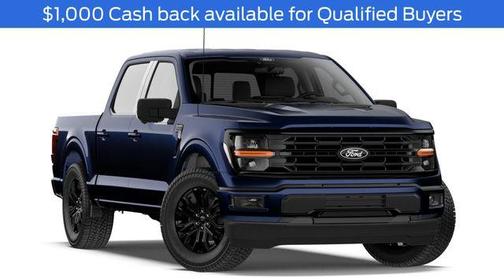 Antimatter Blue Metallic 2026 Ford F-150 XLT
