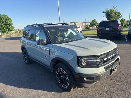 Cactus Green / Gray 2023 Ford Bronco Sport Outer Banks