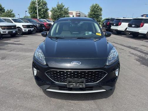 Agate Black Metallic 2020 Ford Escape Titanium Hybrid