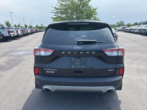 Agate Black Metallic 2020 Ford Escape Titanium Hybrid
