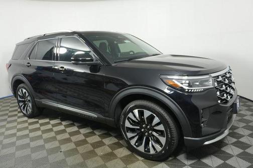 Agate Black Metallic 2027 Ford Explorer Platinum