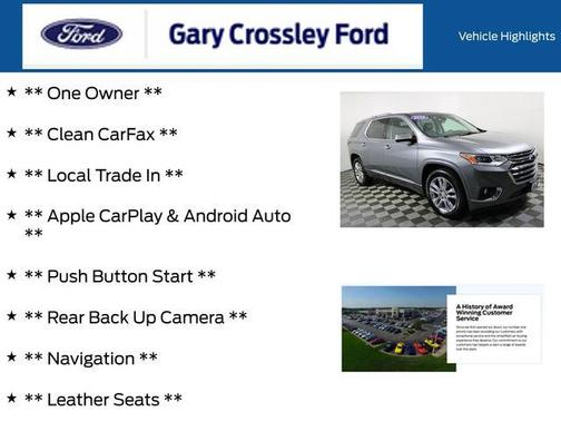 2020 Chevrolet Traverse High Country