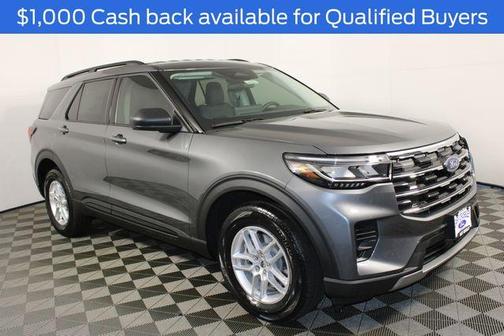 Carbonized Gray Metallic 2026 Ford Explorer Active