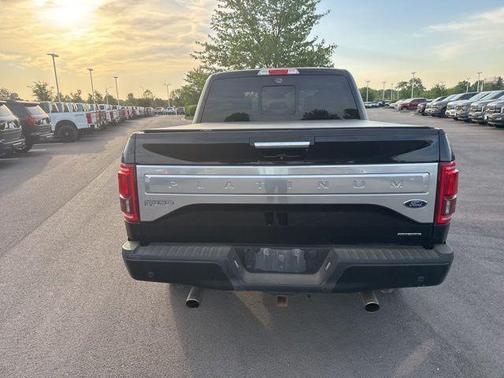 Shadow Black 2016 Ford F-150 Platinum