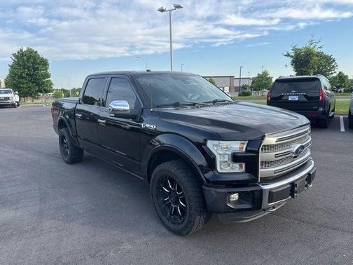 Shadow Black 2016 Ford F-150 Platinum