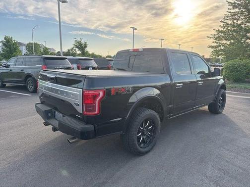 Shadow Black 2016 Ford F-150 Platinum