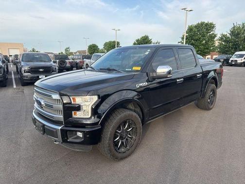 Shadow Black 2016 Ford F-150 Platinum