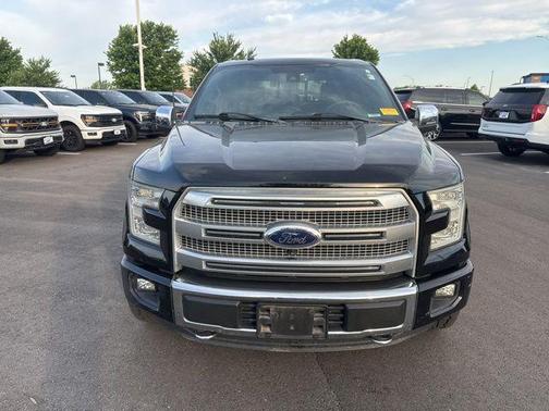 Shadow Black 2016 Ford F-150 Platinum