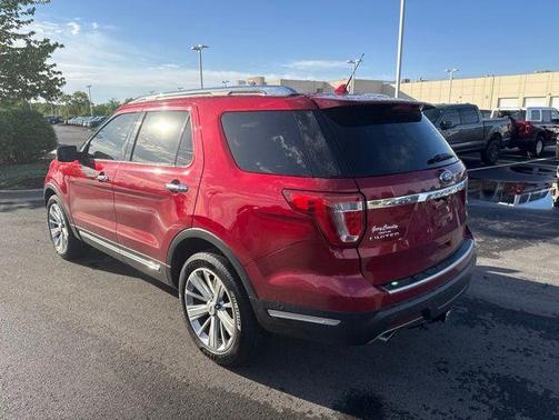 Ruby Red Metallic Tinted Clearcoat 2018 Ford Explorer Limited