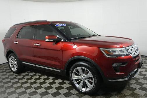 Ruby Red Metallic Tinted Clearcoat 2018 Ford Explorer Limited