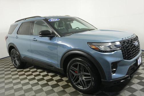 Vapor Blue Metallic 2025 Ford Explorer ST-Line
