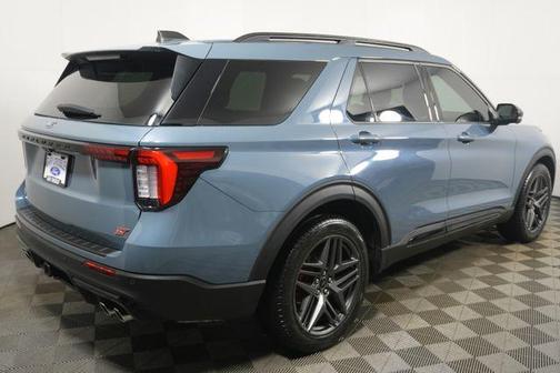 Vapor Blue 2025 Ford Explorer ST