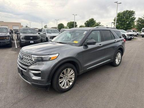 Carbonized Gray Metallic 2021 Ford Explorer Limited