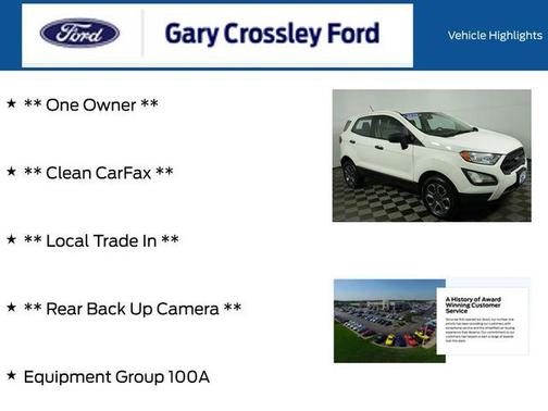 2020 Ford EcoSport S