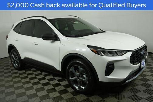 White Metallic 2026 Ford Escape ST-Line