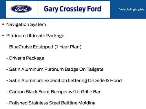 2025 Ford Expedition Platinum