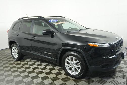Diamond Black 2017 Jeep Cherokee Sport