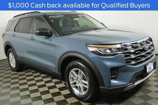 Vapor Blue Metallic 2026 Ford Explorer Active