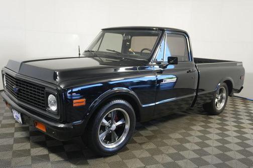 Black 1971 Chevrolet C10/K10 CUSTOM