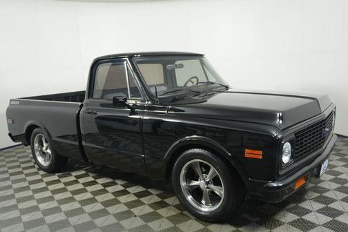 Black 1971 Chevrolet C10/K10 CUSTOM