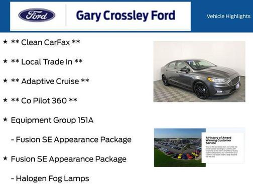 2019 Ford Fusion SE