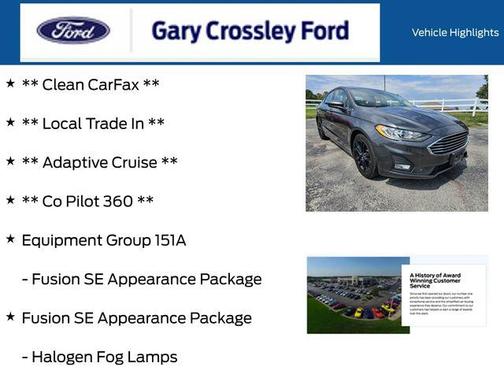 2019 Ford Fusion SE