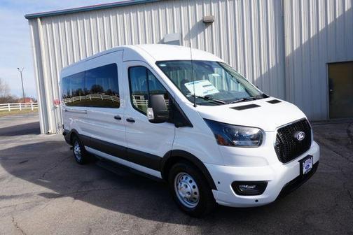 Oxford White 2026 Ford Transit-350 XLT