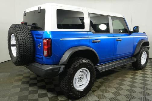 Velocity Blue Metallic 2026 Ford Bronco Heritage Edition