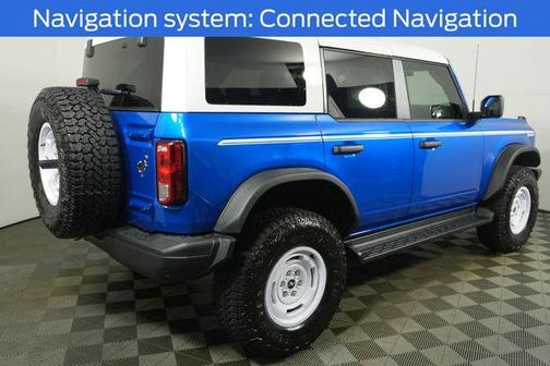 Velocity Blue Metallic 2026 Ford Bronco Heritage Edition