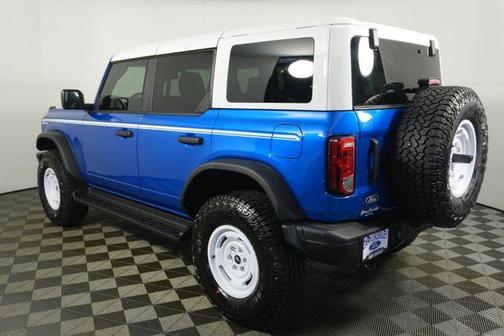 Velocity Blue Metallic 2026 Ford Bronco Heritage Edition